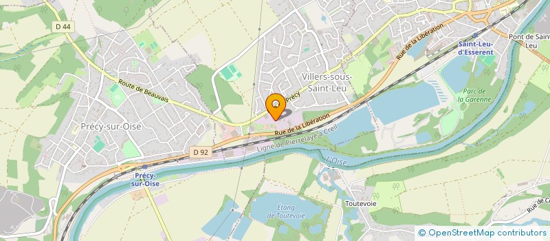 localisation de l'entreprise CINTRAGE EQUIPEMENT  VILLERS-SOUS-SAINT-LEU