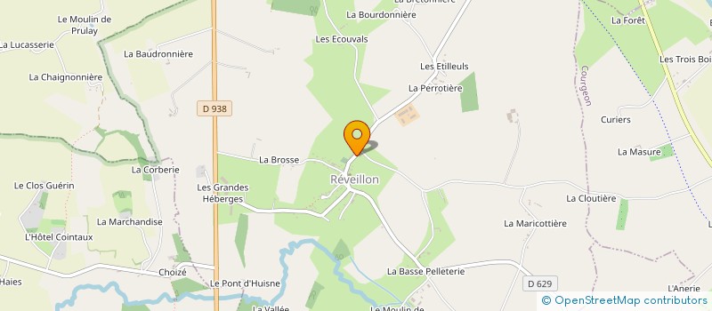 localisation de l'entreprise CINTRAT PIAU à REVEILLON