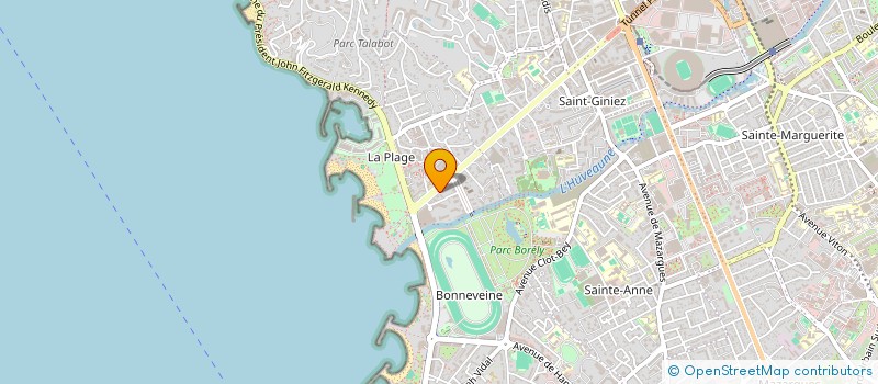 localisation de l'entreprise CINTURION TEAS à MARSEILLE