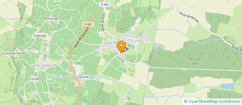 localisation de l'entreprise CINZA  GRANGES