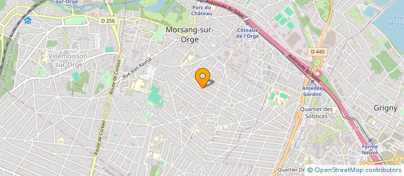 localisation de l'entreprise CINZIA à MORSANG-SUR-ORGE
