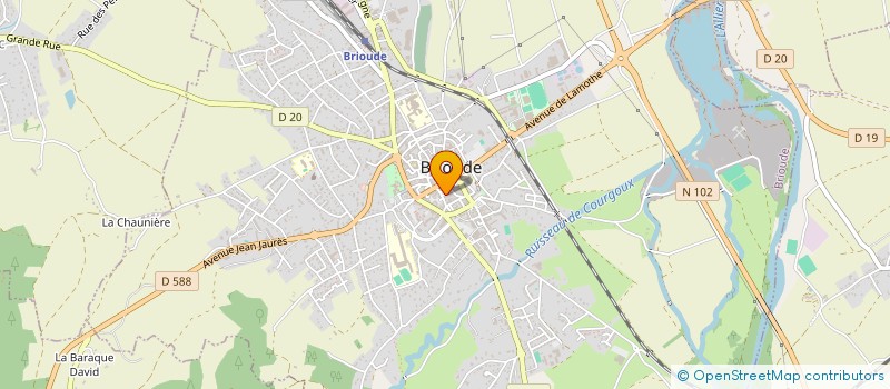 localisation de l'entreprise CIO BRIOUDE COMMUNICATION à BRIOUDE