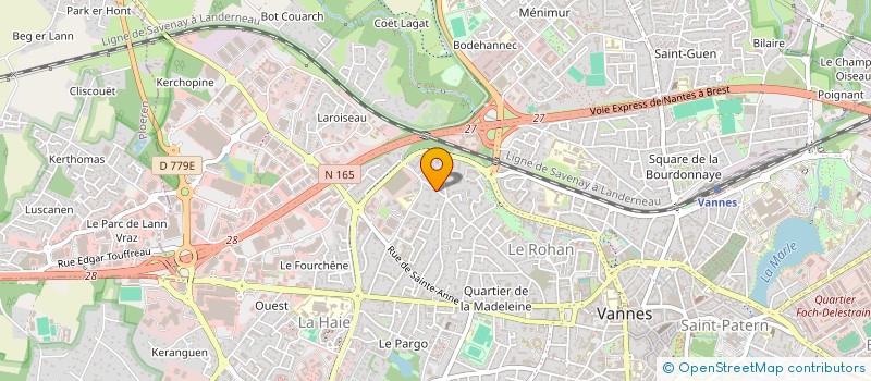 localisation de l'entreprise CIO STRATEGIES à VANNES