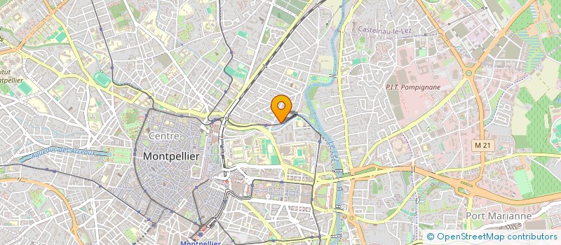 localisation de l'entreprise CIOB  MONTPELLIER