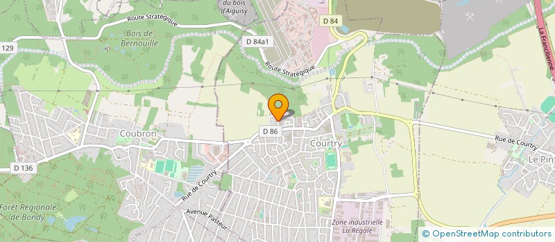 localisation de l'entreprise CIOCANINVEST  COURTRY