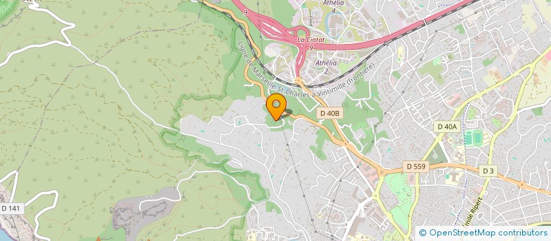 localisation de l'entreprise CIOT.INVEST  LA CIOTAT