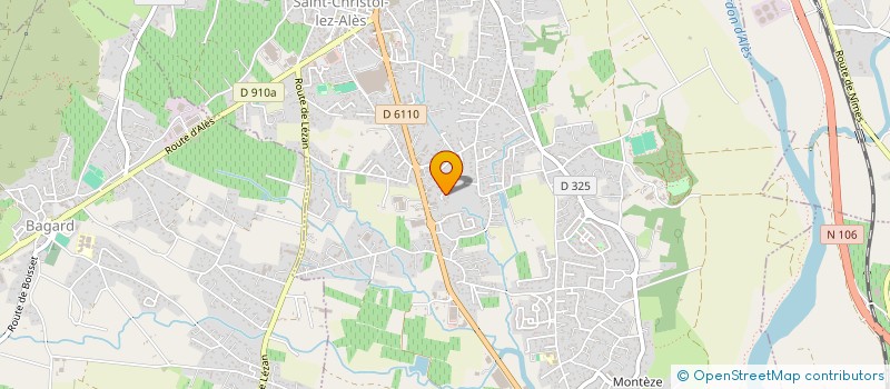 localisation de l'entreprise CIOTA  SAINT-CHRISTOL-LEZ-ALES