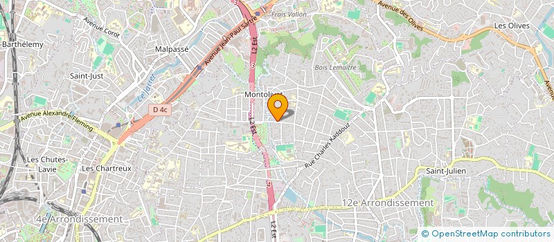 localisation de l'entreprise CIOTAT BONHEUR à MARSEILLE