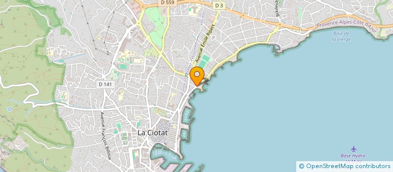 localisation de l'entreprise CIOTATBEACH  CEYRESTE