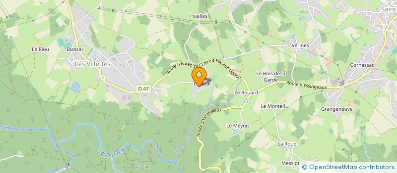 localisation de l'entreprise CIOTTOLI TEXTILES à LES VILLETTES