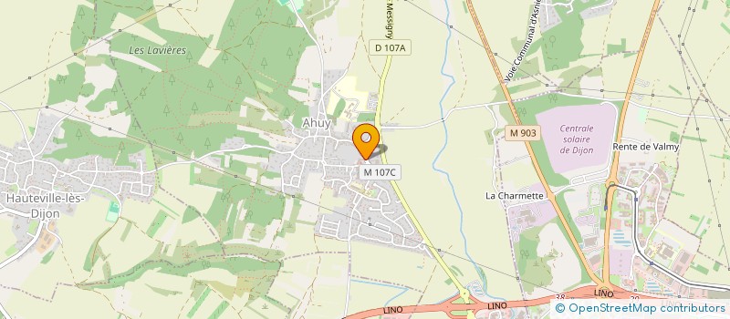 localisation de l'entreprise CIOULA  AHUY