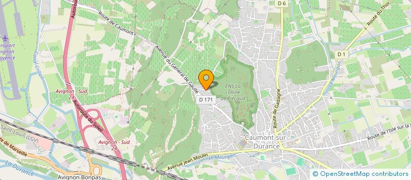 localisation de l'entreprise CIP 3C  CUGES-LES-PINS