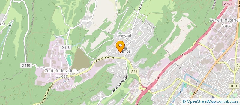localisation de l'entreprise CIP CONSULTANTS à OYONNAX