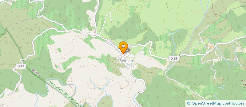 localisation de l'entreprise CIP & SERVICES  BELESTA