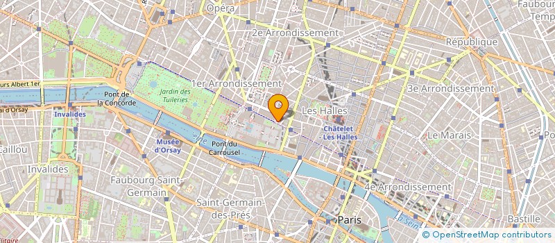 localisation de l'entreprise CIPA - COMPAGNIE INTERNATIONALE DE PRODUITS ALIMENTAIRES à PARIS