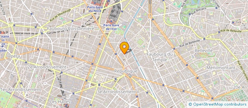 localisation de l'entreprise CIPAC FEDERATION DES PROFESSIONNELS DE L'ART CONTEMPORAIN  PARIS