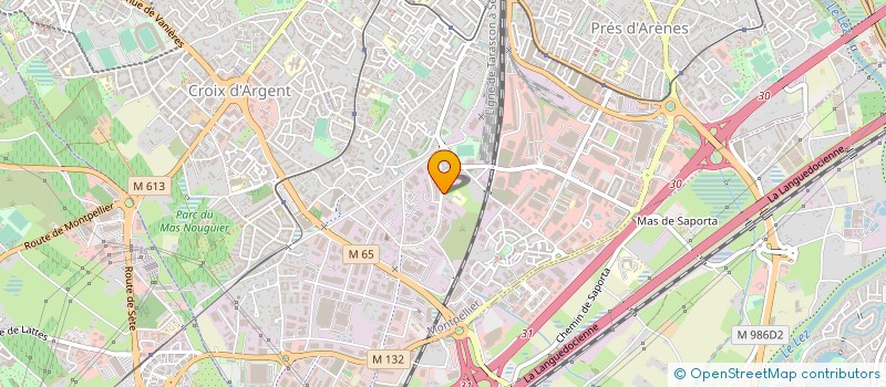 localisation de l'entreprise CIPANGO BUREAUTIQUE MACHINES à MONTPELLIER