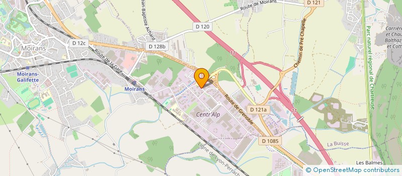 localisation de l'entreprise CIPAP SOLUTIONS à MOIRANS