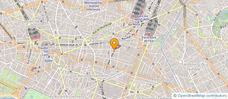 localisation de l'entreprise CIPAVI. B.2.V. BAT  PARIS