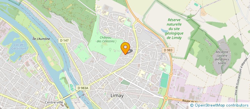localisation de l'entreprise CIPEB 78 à LIMAY