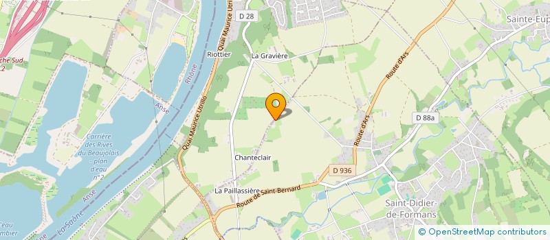 localisation de l'entreprise CIPEC à FAREINS