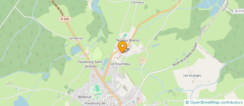 localisation de l'entreprise CIPELLE à SAULIEU