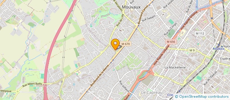 localisation de l'entreprise CIPETTE PROVOCATEUR D'IMAGES à MOUVAUX