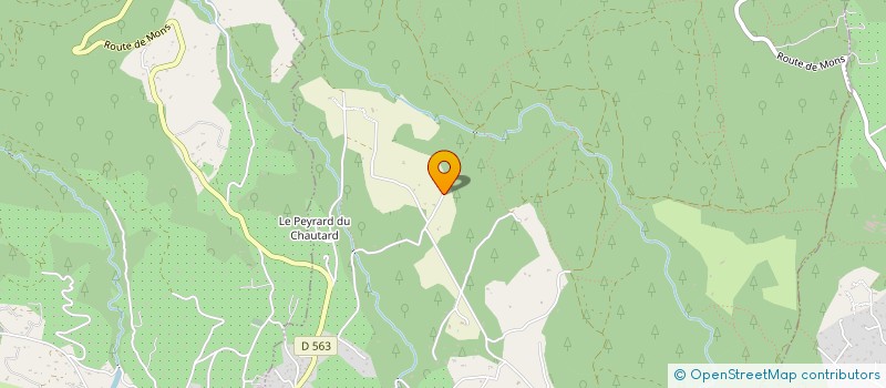 localisation de l'entreprise CIPHOS  TOURRETTES