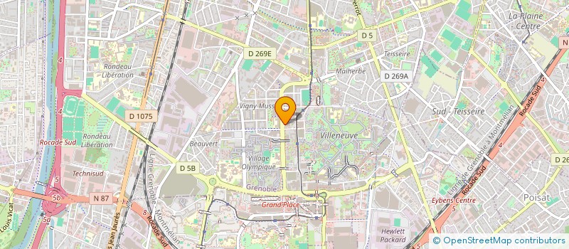 localisation de l'entreprise CIPMAG  GRENOBLE