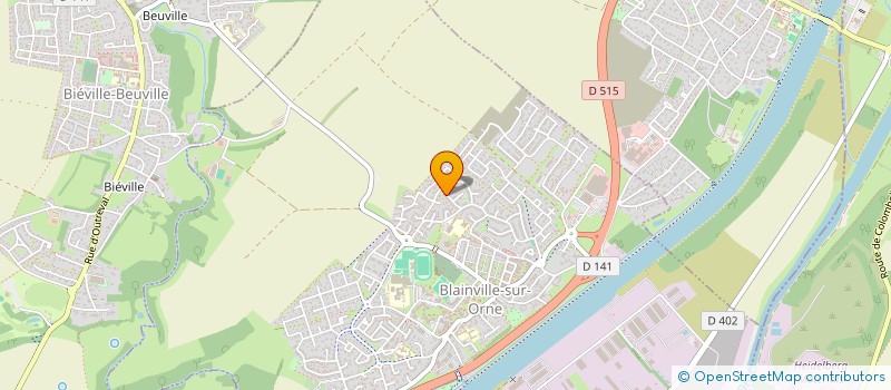 localisation de l'entreprise CIPP  BLAINVILLE-SUR-ORNE