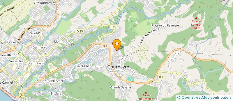 localisation de l'entreprise CIPPA à GOURBEYRE