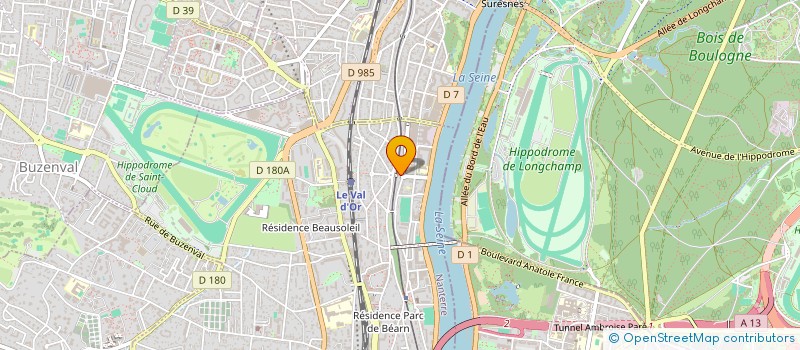 localisation de l'entreprise CIPRAY à SAINT-CLOUD