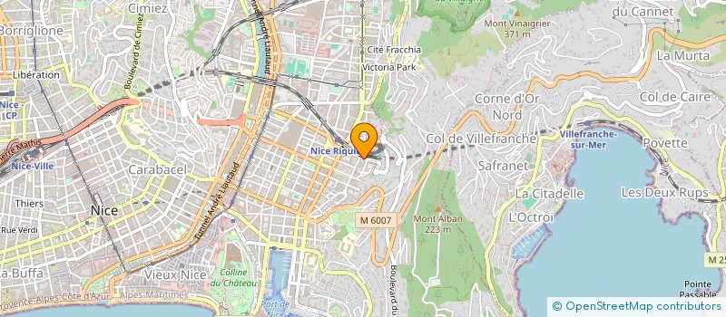 localisation de l'entreprise CIPRE LMNP à NICE