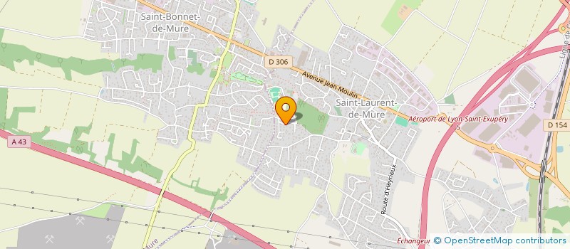 localisation de l'entreprise CIPRIANI  SAINT-LAURENT-DE-MURE