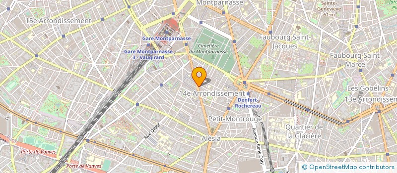 localisation de l'entreprise CIPRO SA (CHAUDRONNERIE INDUSTRIELLE ET PROCESS SA) à PARIS