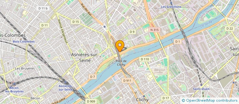 localisation de l'entreprise CIPROM FRANCE à ASNIERES-SUR-SEINE