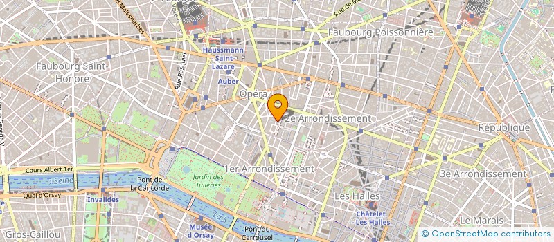 localisation de l'entreprise CIPS COMMUNIC INSTITUT PROMOTION SERVICE à PARIS