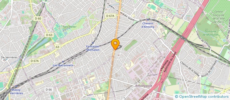 localisation de l'entreprise CIPS FRANCE à ANTONY