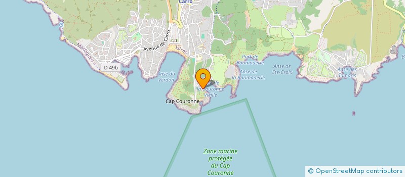 localisation de l'entreprise CIQ DE COURONNE VIEILLE à MARTIGUES