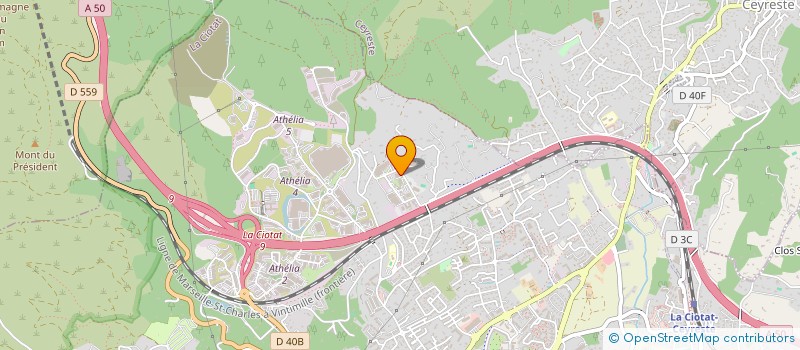 localisation de l'entreprise CIQ LA CIOTAT NORD  LA CIOTAT