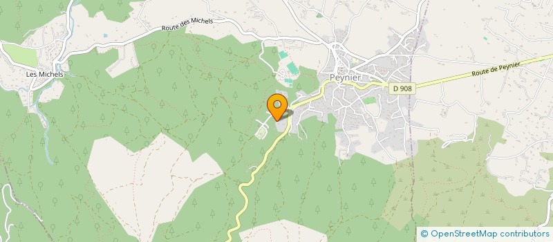 localisation de l'entreprise CIQ LES COLLINES DE PEYNIER  PEYNIER