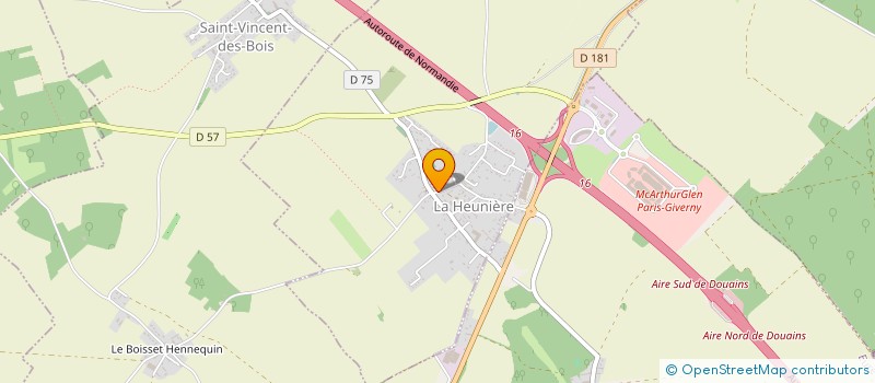 localisation de l'entreprise CIQLIMA  LA HEUNIERE