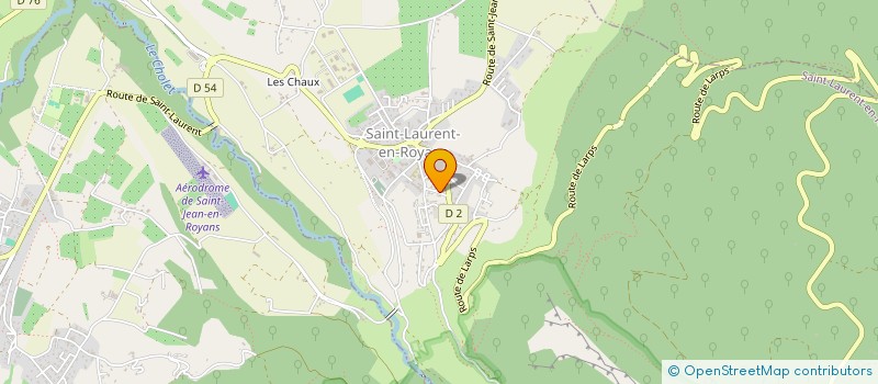 localisation de l'entreprise CIR  SAINT-LAURENT-EN-ROYANS