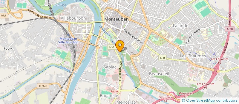 localisation de l'entreprise CIR DETECT  MONTAUBAN