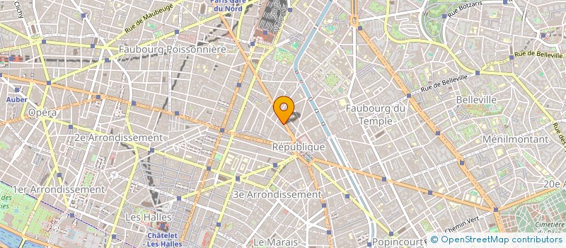 localisation de l'entreprise CIRA à PARIS