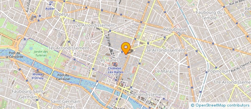 localisation de l'entreprise CIRA à PARIS