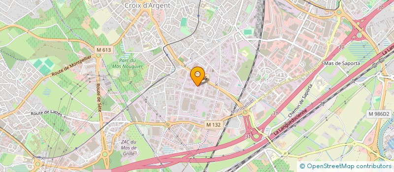 localisation de l'entreprise CIRA à MONTPELLIER