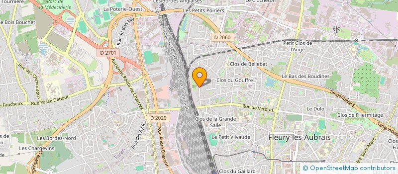 localisation de l'entreprise CIRADE DARBONVILLE à FLEURY-LES-AUBRAIS