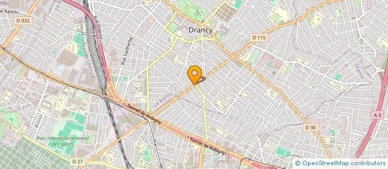 localisation de l'entreprise CIRAGAN  DRANCY