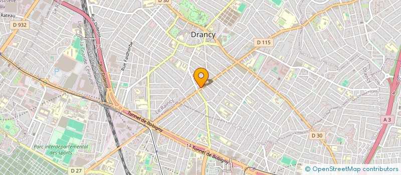 localisation de l'entreprise CIRAGAN à DRANCY